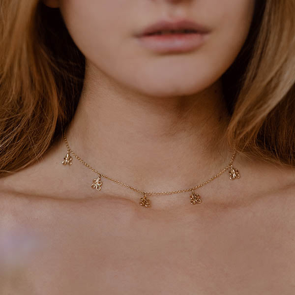 Collana Donna in Acciaio Dorato S'Agapo' MESSAGE SSG10 - Gioielleria Bacile Collana Donna in Acciaio Dorato S'Agapo' MESSAGE SSG10 - Gioielleria Bacile