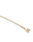 collana sottile catena ciondolo ghirigori oro giallo made in italy